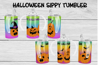 Sippy tumbler sublimation | Halloween sippy cup tumbler