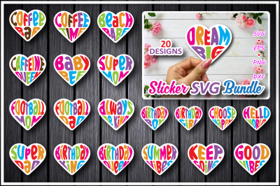 Sticker SVG Bundle