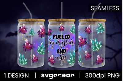 Fueled By Crystals And Coffee Can Glass PNG