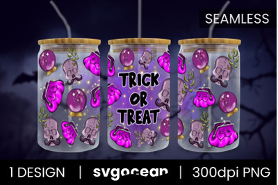 Trick Or Treat Can Glass PNG