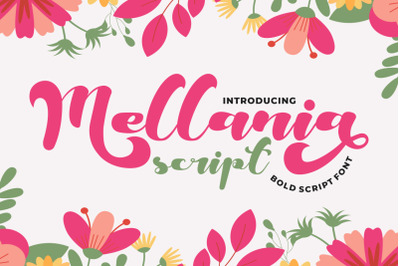 Mellania Script - Bold Script