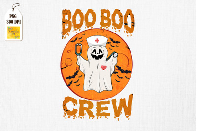 Boo Boo Crew Nurse Ghost Halloween Party