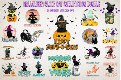 Black Cat Bundle-20 Designs-220825