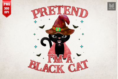 Pretend I&amp;&23;039;m A Black Cat Costume