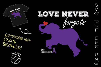 Love Never Forgets Alzheimers Awareness