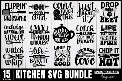 Kitchen SVG Bundle&2C; Kitchen Bundle&2C; Kitchen SVG Design Bundle&2C; Kitchen