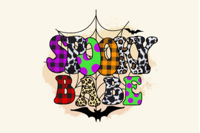 Spooky Babe Halloween PNG Sublimation
