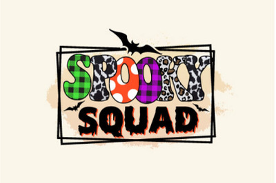 Spooky Squad PNG Halloween Sublimation