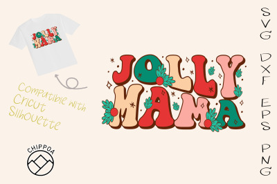 Jolly Mama retro Christmas