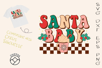 Santa Baby retro Christmas