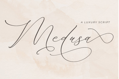 Medusa Luxury Script