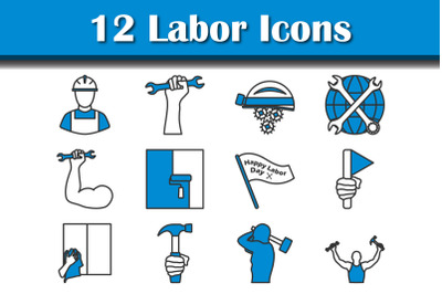 Labor Icon Set
