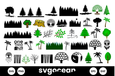 Trees Svg Bundle