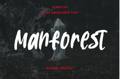 Manforest Handwritten Display Font