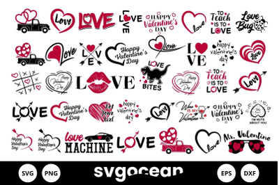 Valentines Day Svg Bundle