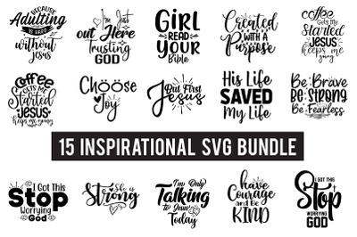 Inspirational SVG Design Bundle