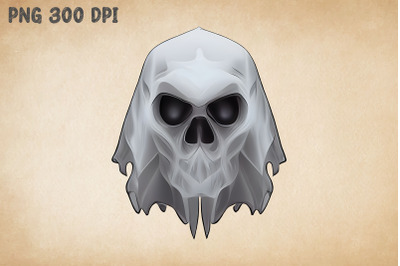 Ghost Combine With Skull