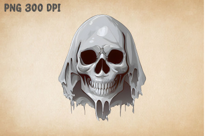 Ghost Skull Halloween