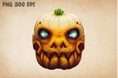 Pumpkin Skull