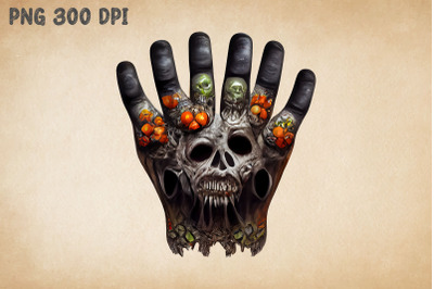 Mutant Zombie Hand Halloween