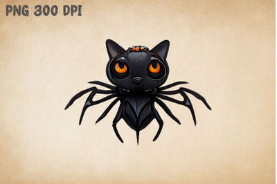 Spider Black Cat Monster