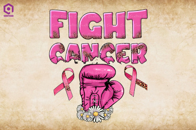 Fight Cancer Pink Ribbon