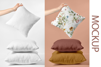 MOCKUPS fabric pillow