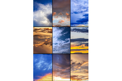 Sunset sky photography