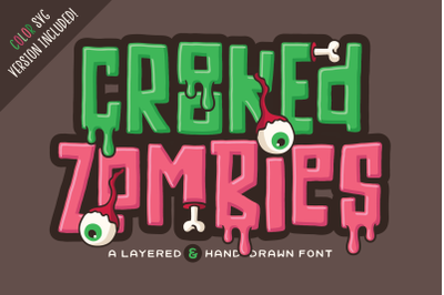 Crooked Zombies Font