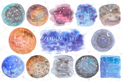 Constellations of the Zodiacs Celestial