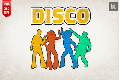 Vintage Funky 70&#039;s Disco Dancing