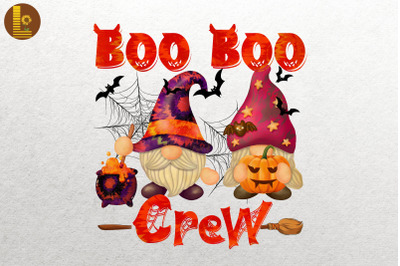 Halloween Gnome Boo Boo Crew