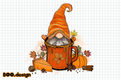 Autumn Gnome Coffee Mug Graphics