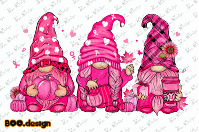 Breast Cancer Gnomes Graphics