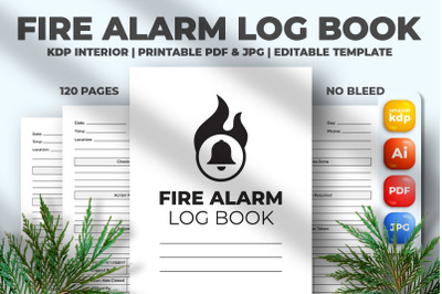 Fire Alarm Log Book KDP Interior