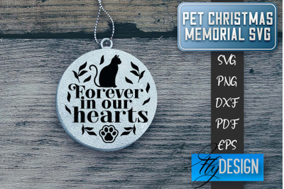 Pet Christmas Memorial SVG | Christmas Memorial SVG | Pets