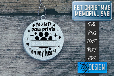 Pet Christmas Memorial SVG | Christmas Memorial SVG | Pets