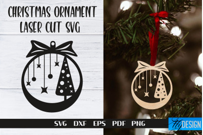 Christmas Ornament Laser Cut | Laser Cut SVG