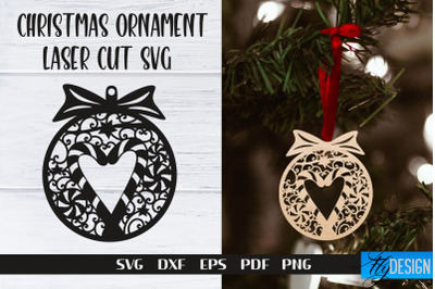 Christmas Ornament Laser Cut | Laser Cut SVG