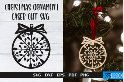 Christmas Ornament Laser Cut | Laser Cut SVG