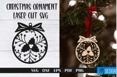 Christmas Ornament Laser Cut | Laser Cut SVG