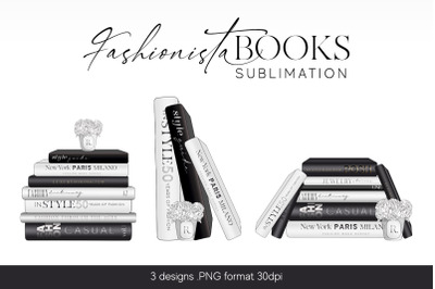 Fashion Books PNG Sublimation Bundle