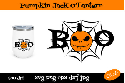 Pumpkin Jack O&#039;Lantern SVG. BOO SVG. Pumpkin Faces