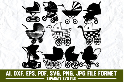 Baby Carriage, baby, carriage, child, stroller, newborn, infant, kid,