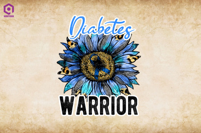 Diabetes Warrior Sunflower