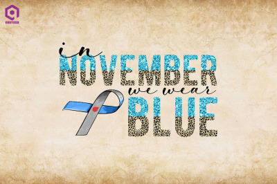 In November We Wear Blue Diabetes