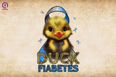 Duck Fiabetes funny Diabetes