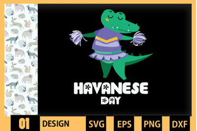 Havanese Day Dinosaur Animal