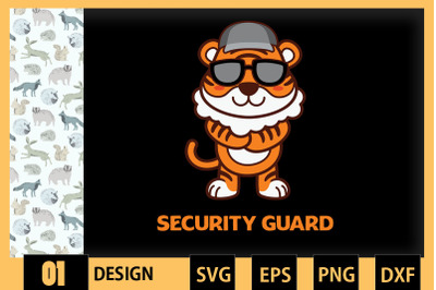 Security Guard Tiger Animal