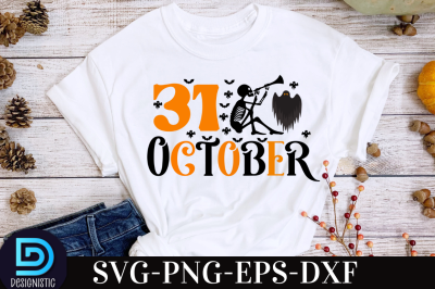 31 october, Halloween SVG Design